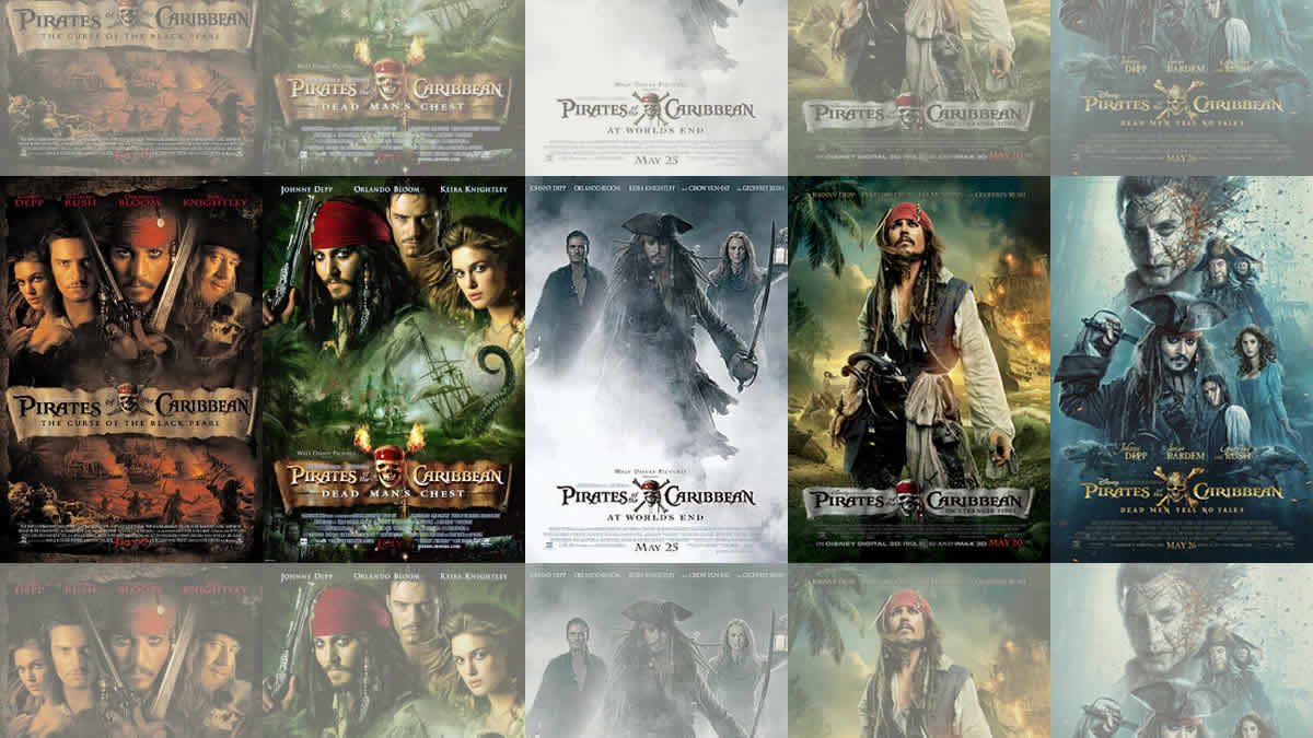 pirati s kariba | pirates of the caribbean | 2003. - 2017.