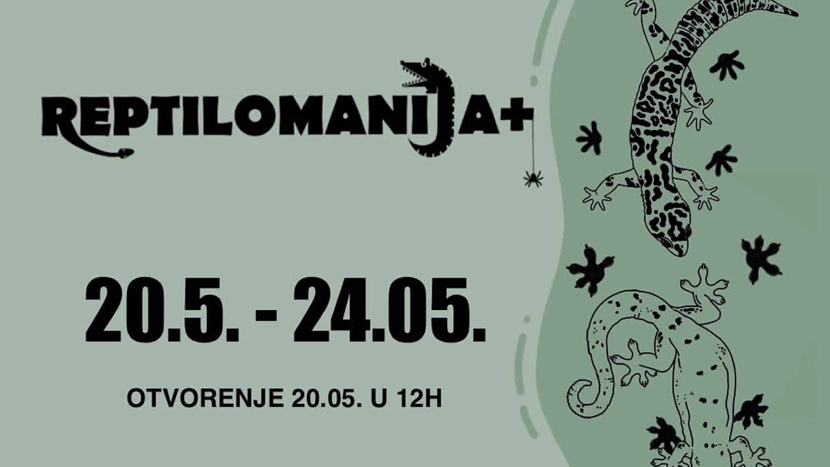 Reptilomanija 2026 | Veterinarski fakultet od 20. do 24. svibnja postaje dom egzotičnih životinja i edukacije