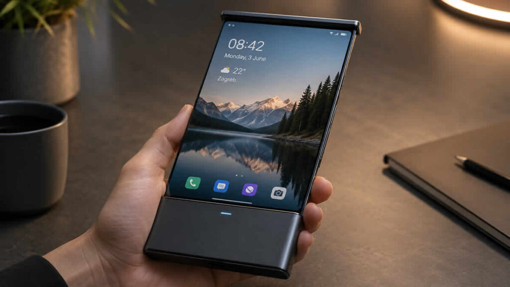 rollable smartphone concept | 2026.