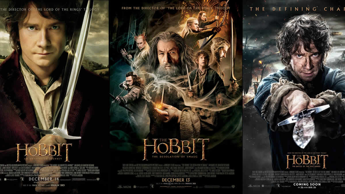 the hobbit trilogy | 2012. - 2013. - 2014.