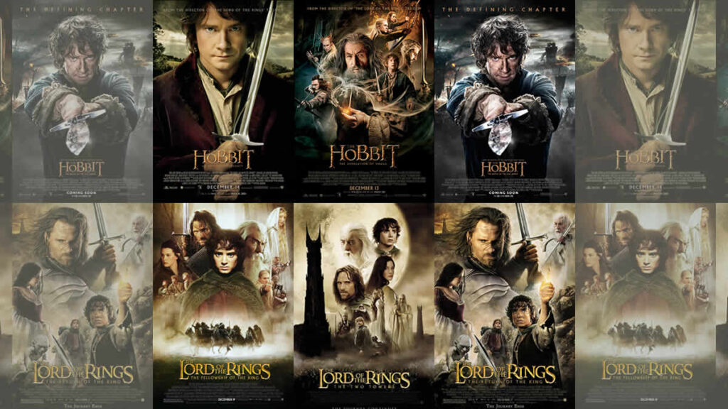 the lord of the rings trilogy | 2001.-2003. | the hobbit trilogy | 2012.-2014.