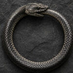 urobor | serpent ouroboros on textured stone | 2026.