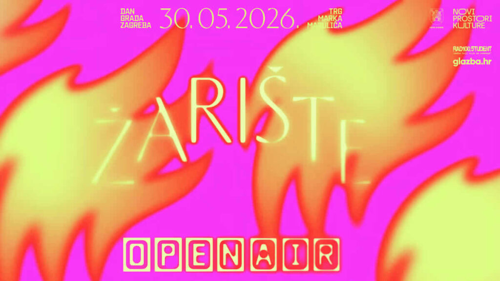 zarište open air 2026 | marulićev trg zagreb