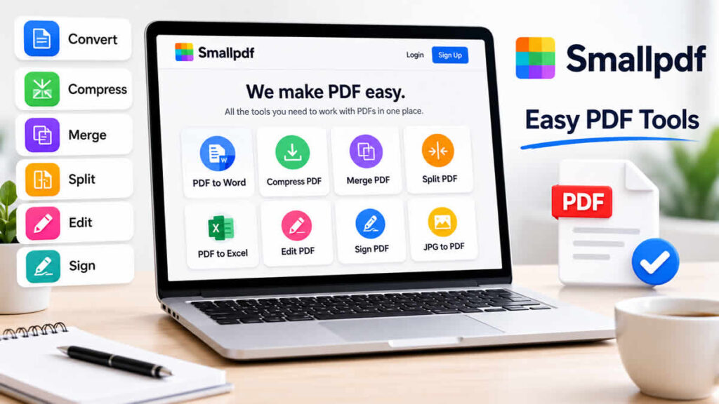 smallpdf | free pdf converter | 2026.