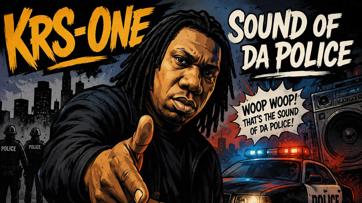 krs-one - sound of da police | 1993.