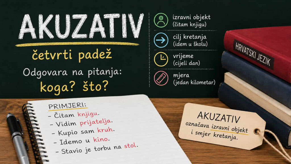 akuzativ | hrvatski jezik | 2026.