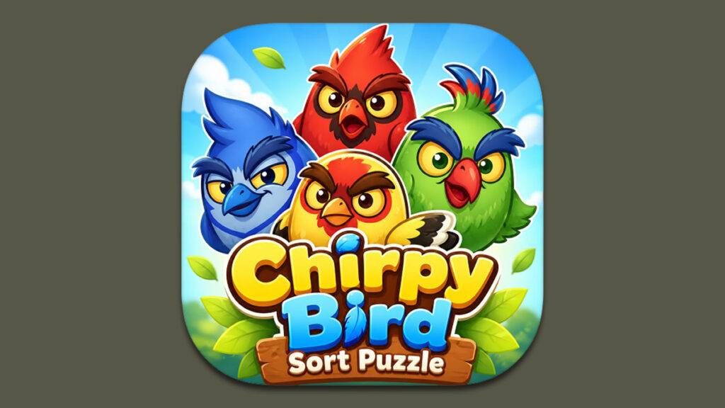chirpy bird sort | casual puzzle game | 2026.