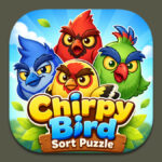 chirpy bird sort | casual puzzle game | 2026.