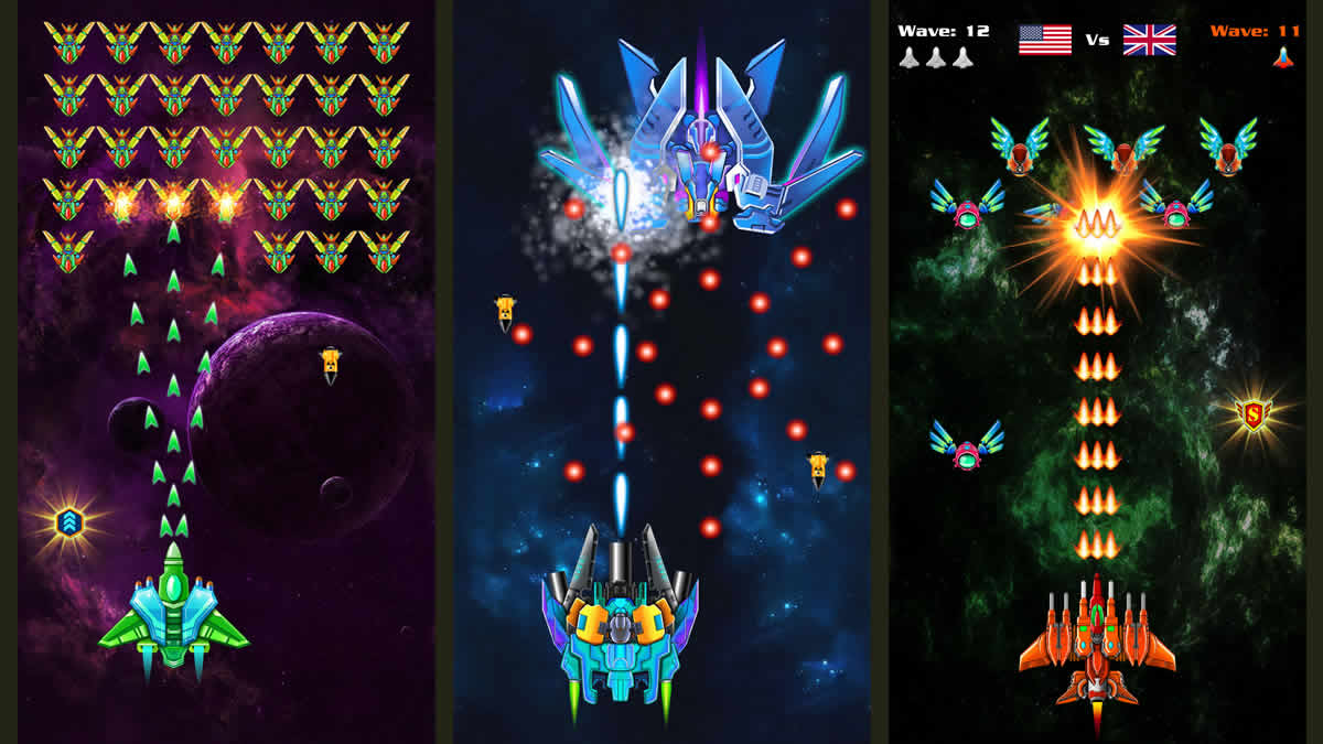 galaxy attack: shooting game | 1soft | 2026.