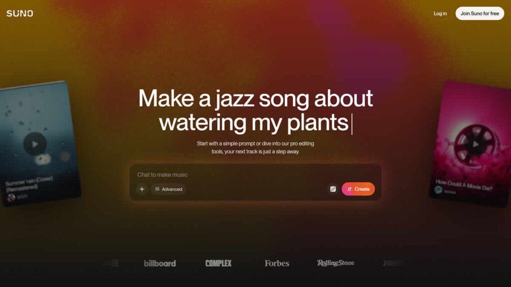 suno | ai music generator | 2026.
