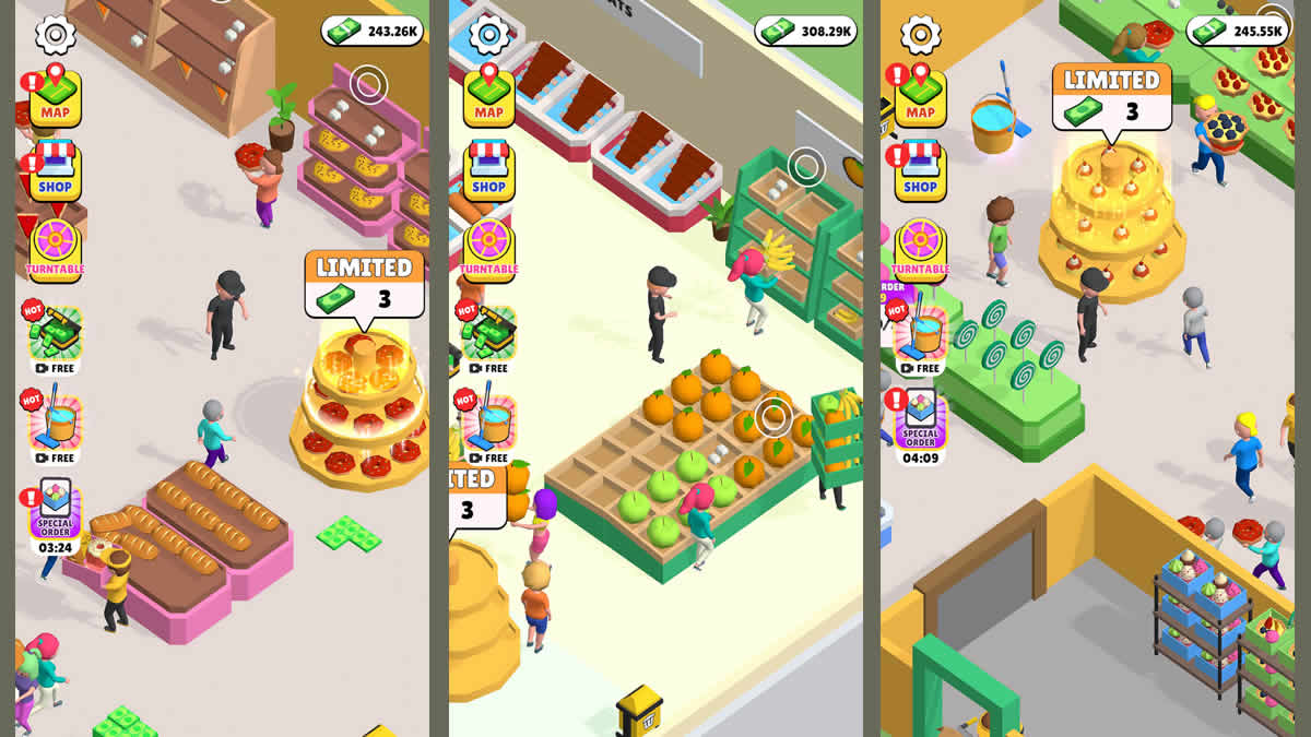 supermarket tycoon: shopping | zame | 2026.