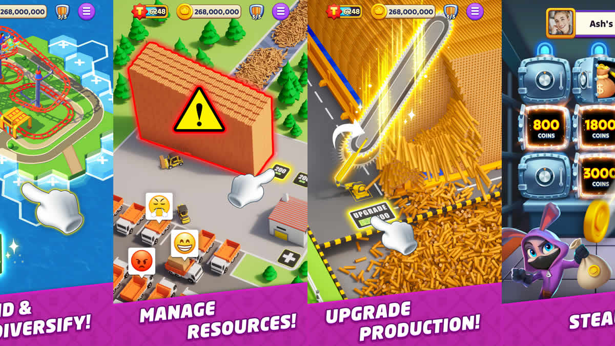 top tycoon: coin theme empire | behefun games limited | 2026.