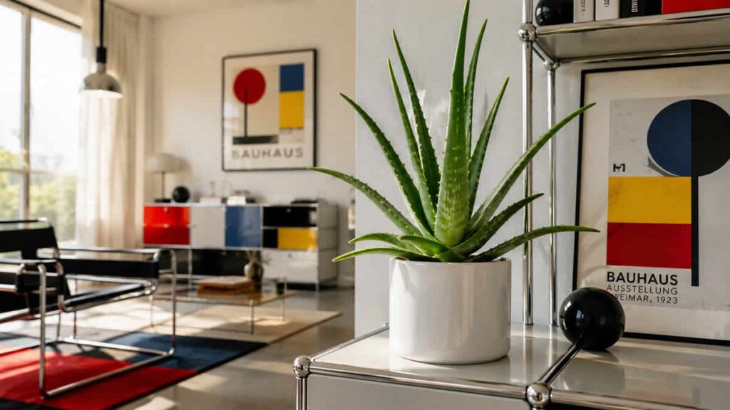 aloe vera | bauhaus interior | 2026.