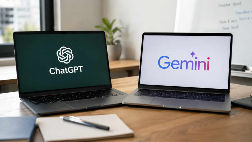 chatgpt vs google gemini | 2026.