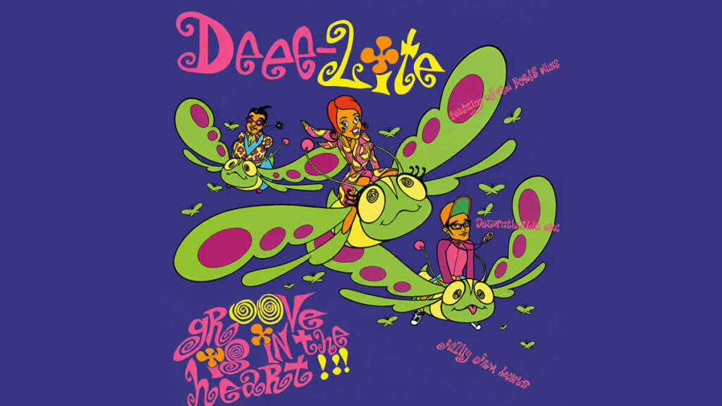 deee-lite - groove is in the heart | 1990.
