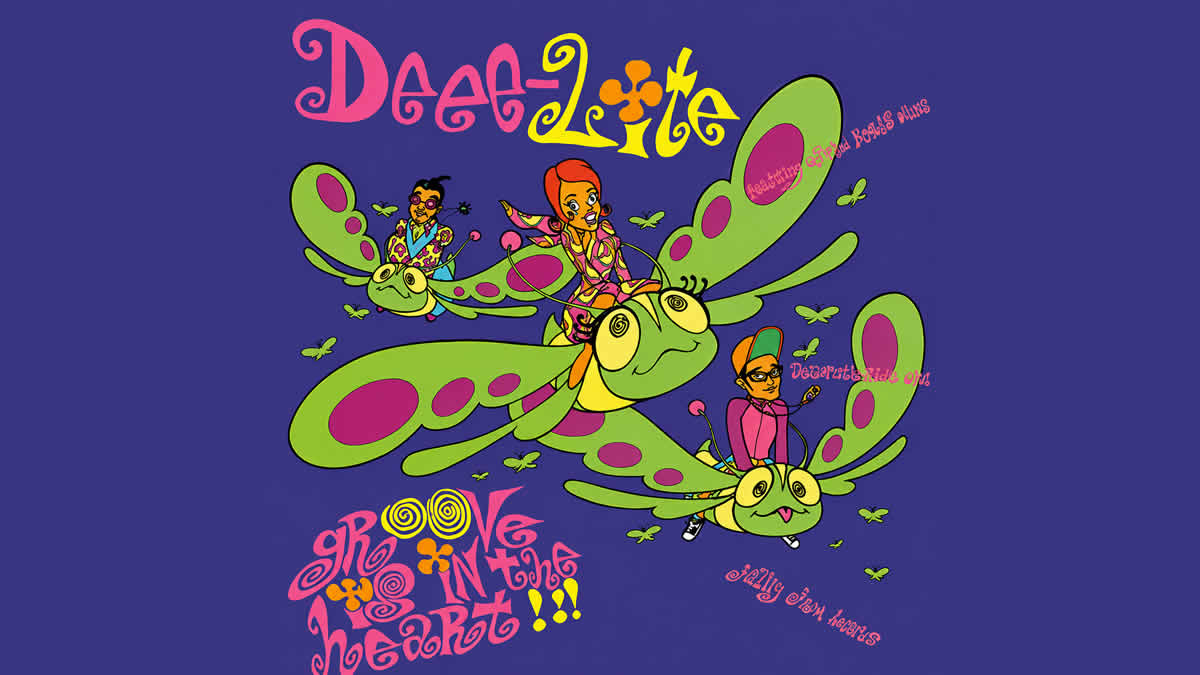 deee-lite - groove is in the heart | 1990.