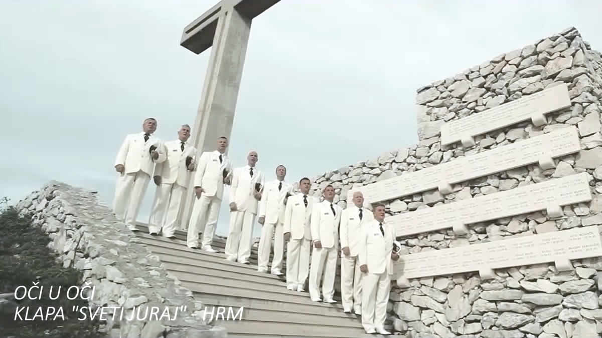 Klapa Sveti Juraj – Oči u oči | Pjesma o susretu čovjeka i Boga koja nosi snažnu poruku