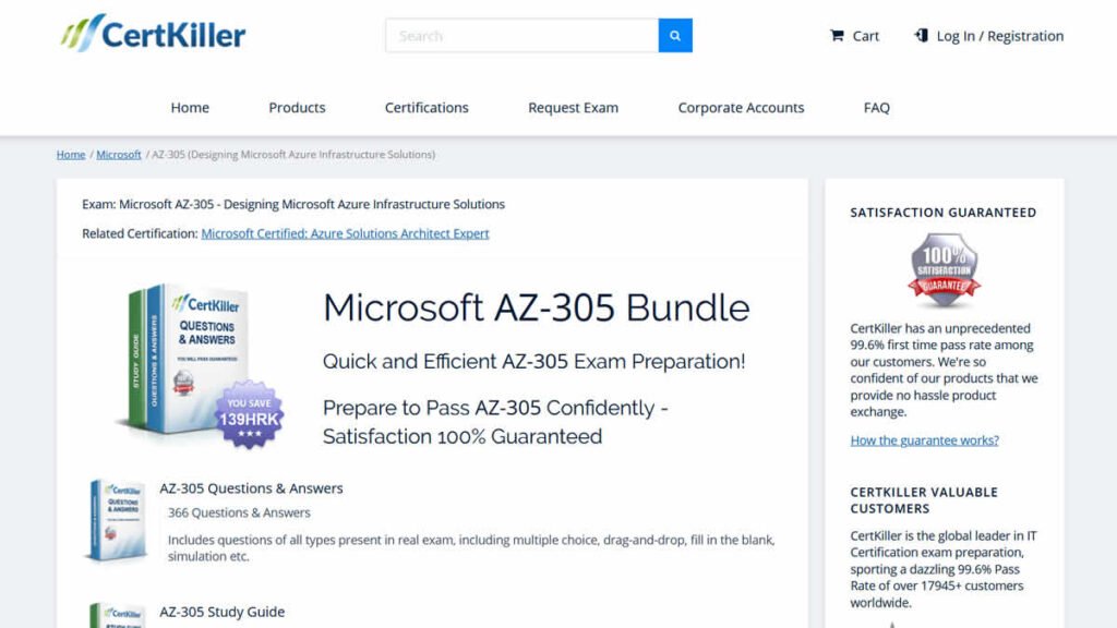 microsoft az-305 bundle | certkiller | 2026.