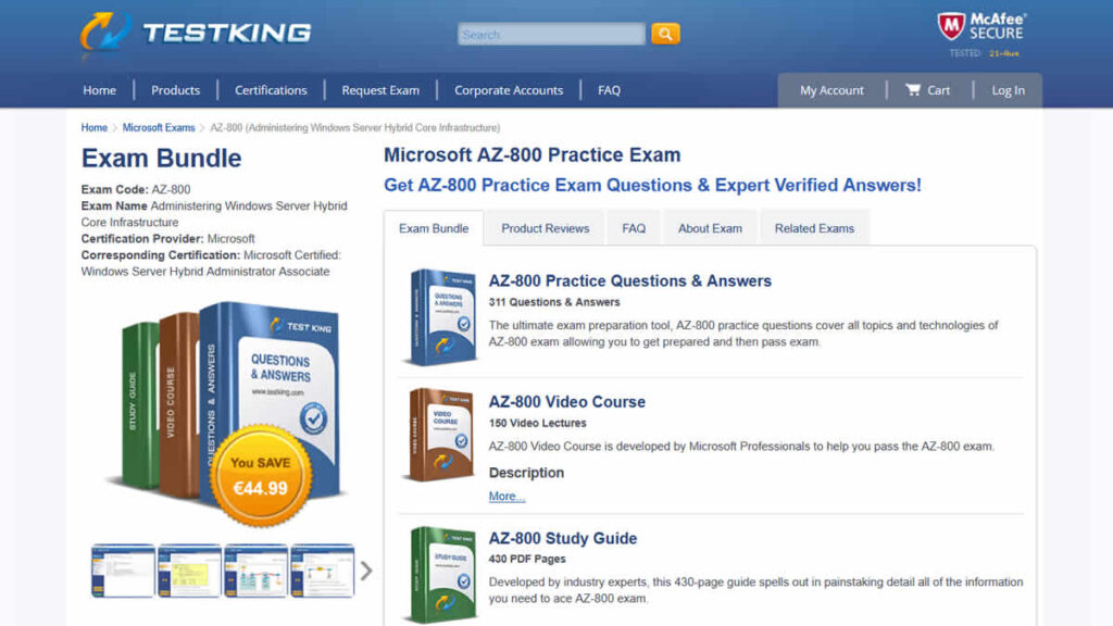 microsoft az-800 practice exam | 2026.