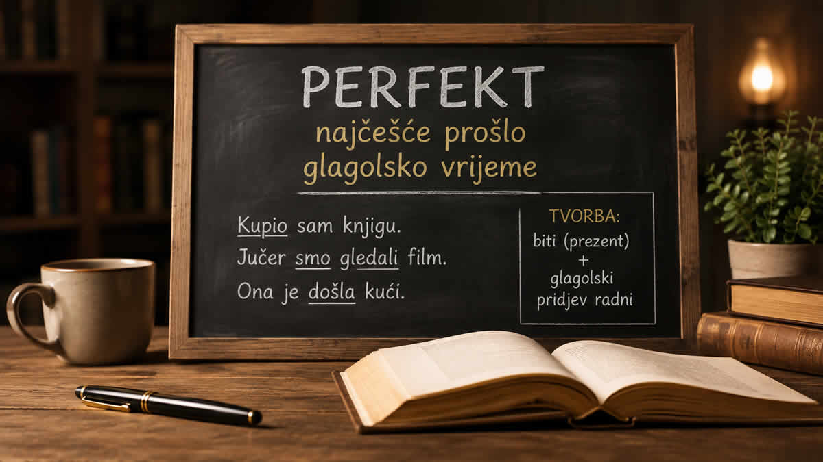 perfekt | najčešće prošlo glagolsko vrijeme