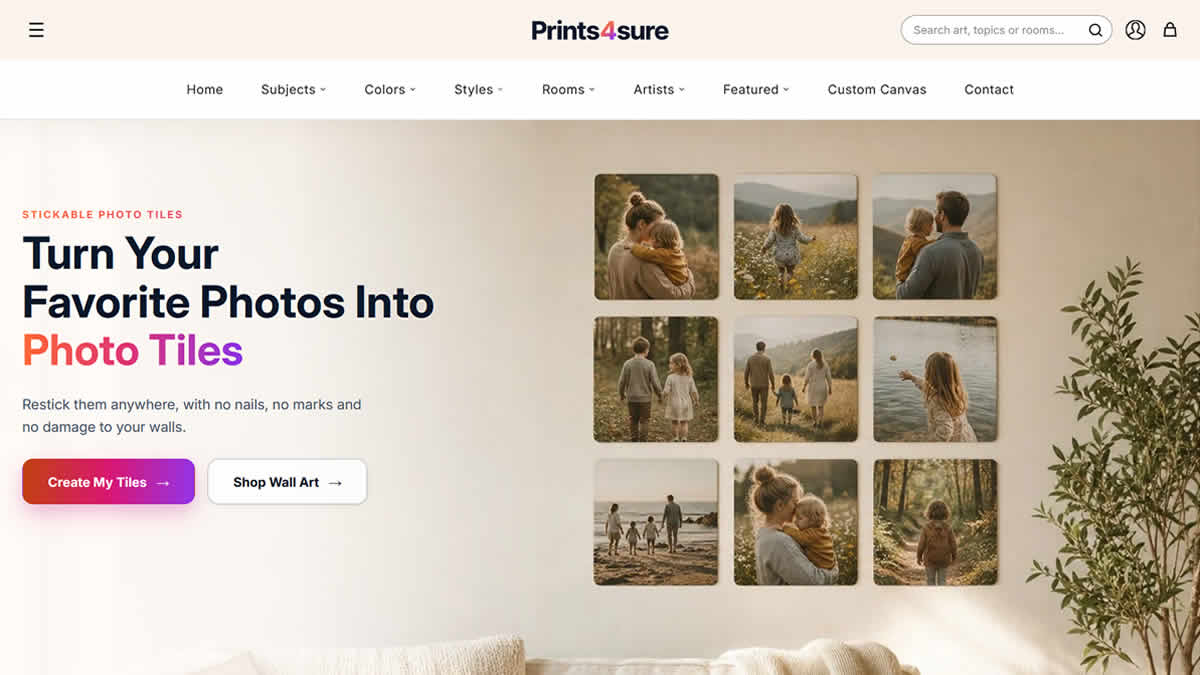 Photo Tiles: A Modern Way to Turn Personal Memories Into Wall Art