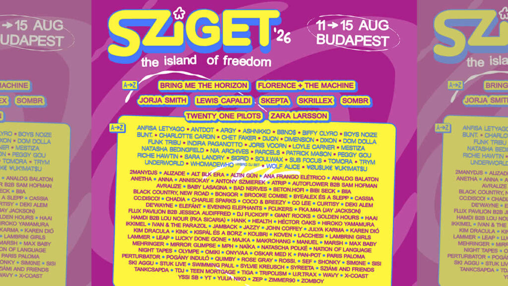 sziget festival 2026