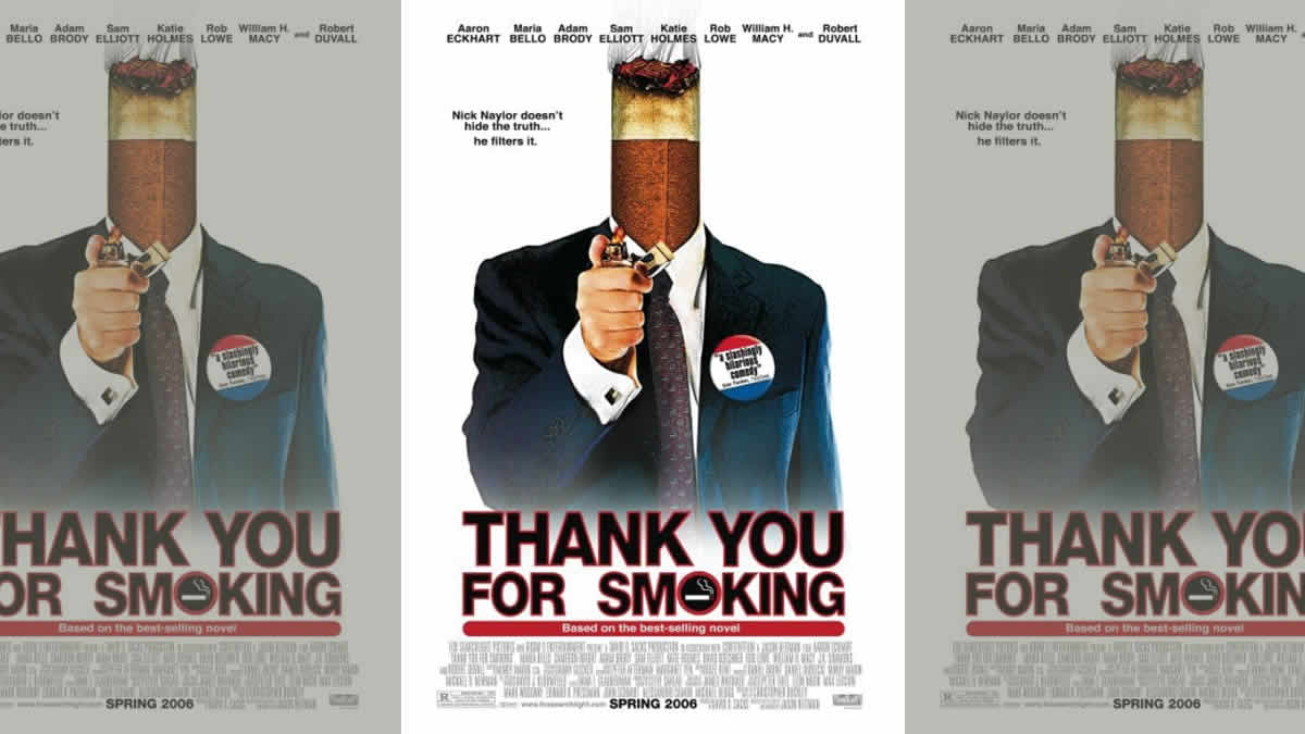 hvala što pušite | thank you for smoking | aaron eckhart | 2005.