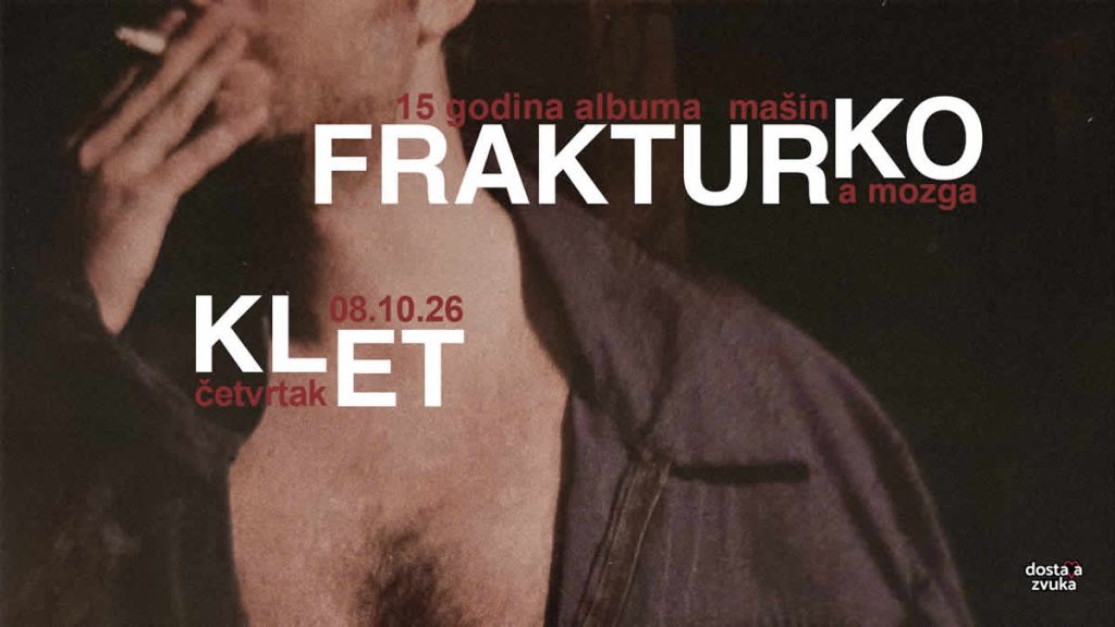 mašinko - frakturko | klet zagreb | 08.10.2026.