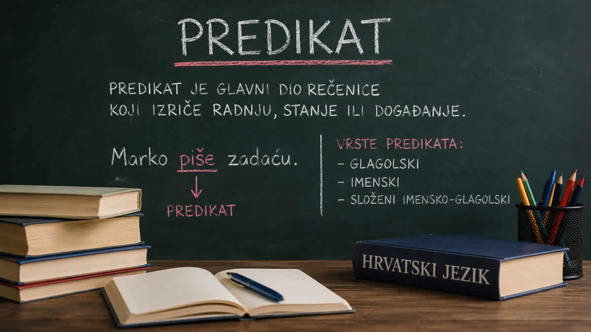Predikat | Što je predikat u rečenici i kako ga prepoznati?