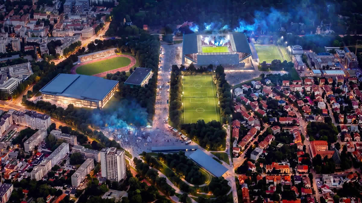 stadion maksimir zagreb | idejno rješenje | 2026.