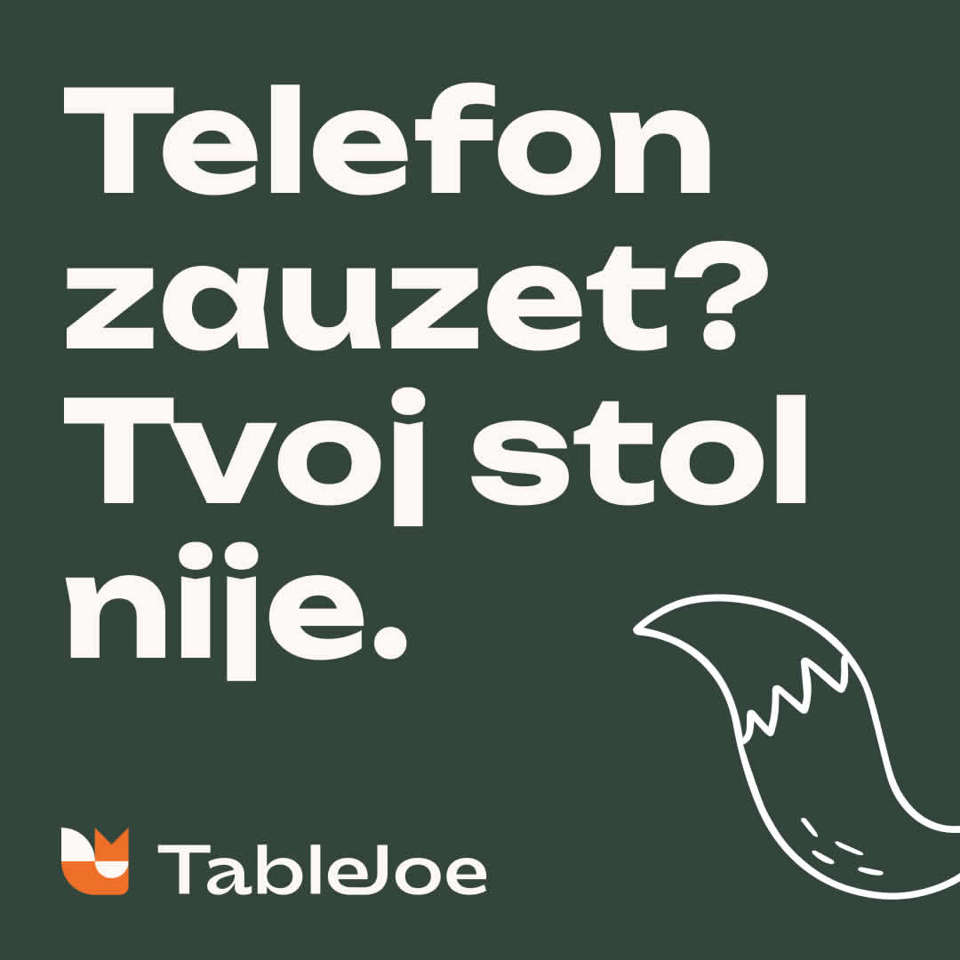 table joe | rezervirajte stol u restoranu online
