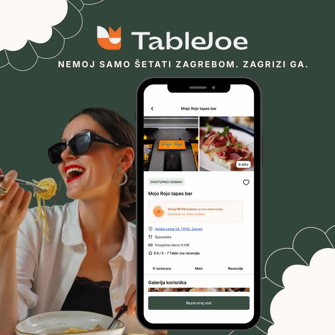 table joe | rezervirajte stol u restoranu online